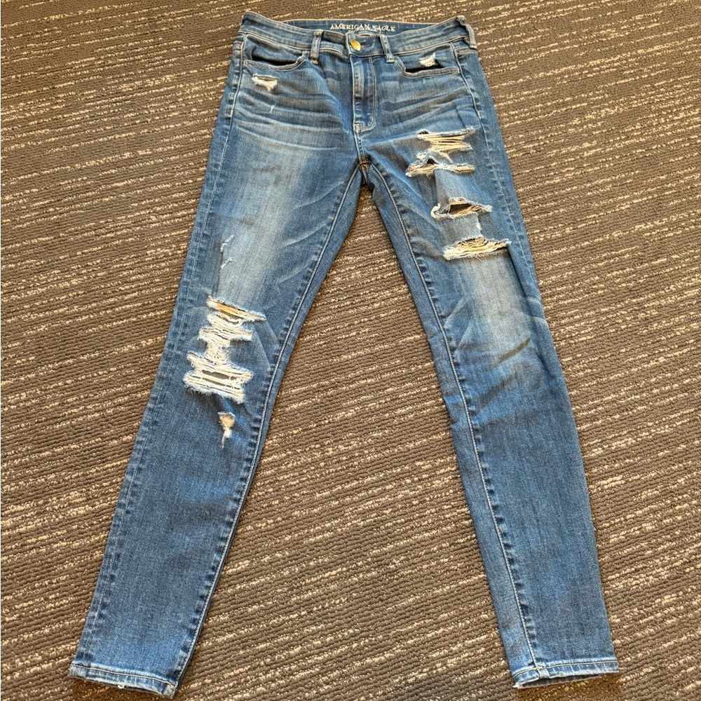 AMERICAN EAGLE Super Stretch X Hi-Rise Jegging